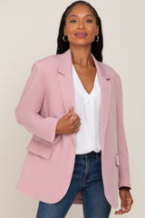 Pink Oversized Blazer