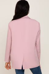 Pink Oversized Blazer