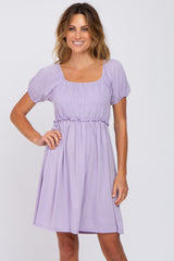 Lavender Smocked Dress