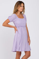 Lavender Smocked Dress