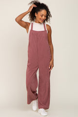 Mauve Corduroy Overalls