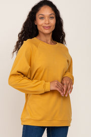 Yellow Long Sleeve Top