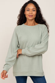 Mint Green Long Sleeve Top