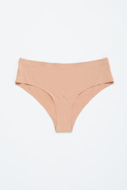 Beige Seamless Maternity Underwear