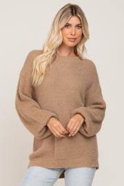 Taupe Soft Knit Sweater