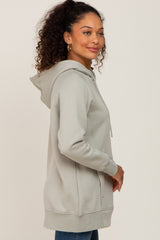 Sage Fleece Front Pocket Hoodie