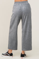 Charcoal Velvet Lounge Pants