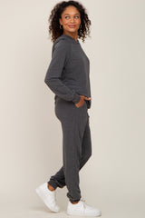 Charcoal Hoodie and Jogger Set