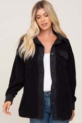 Black Fleece Lightweight Maternity Coat