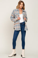 Light Blue Plaid Flannel