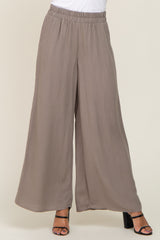 Olive Wide Leg Pants