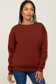 Rust Basic Sweatshirt