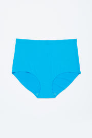 Blue Seamless High Waist Underwear