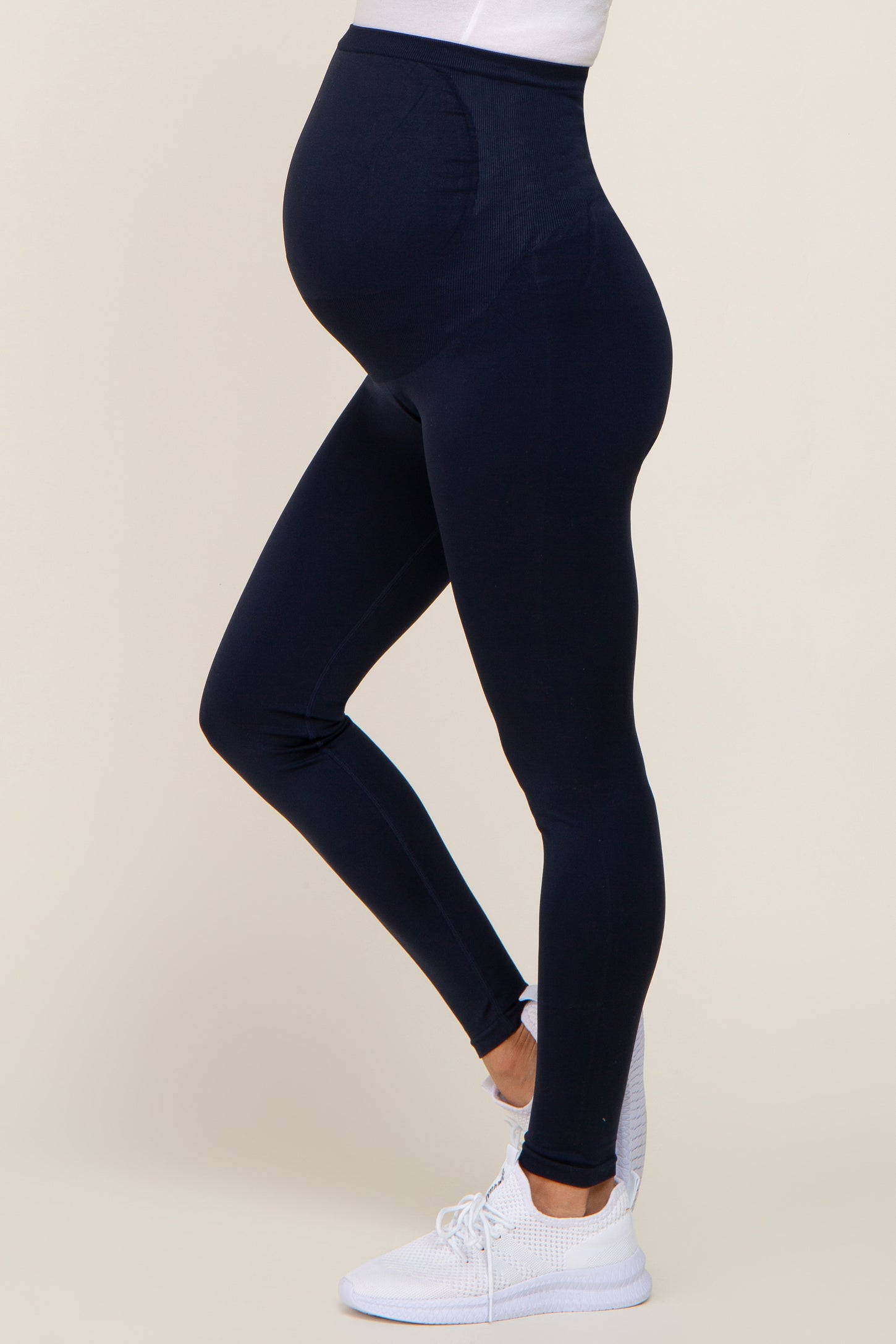 BLANQI | Pants & Jumpsuits | Blanqi Maternity Belly Support Crop Leggings  Black Medium | Poshmark