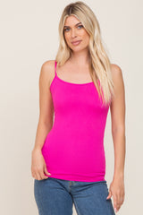 Fuchsia Soft Basic Maternity Cami