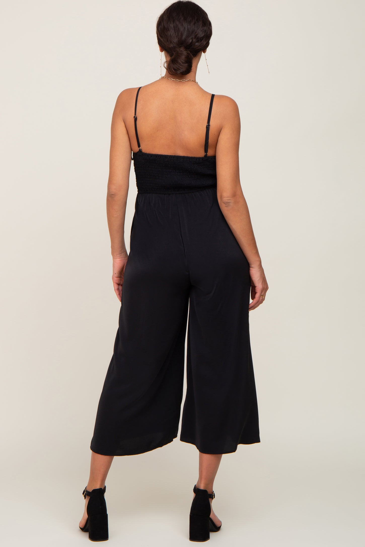 Maternity Nursing Culotte Jumpsuit