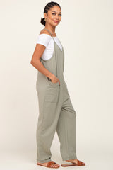 Sage Front Pocket Jumpsuit