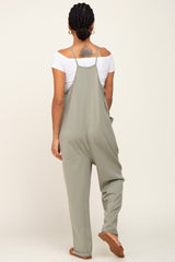 Sage Front Pocket Jumpsuit