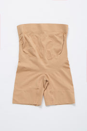 Beige Belly Support Maternity Boyshort