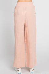 Light Pink Wide Leg Pants