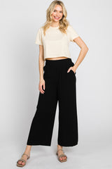 Black Wide Leg Pants