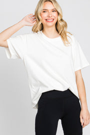 Ivory Basic T-Shirt