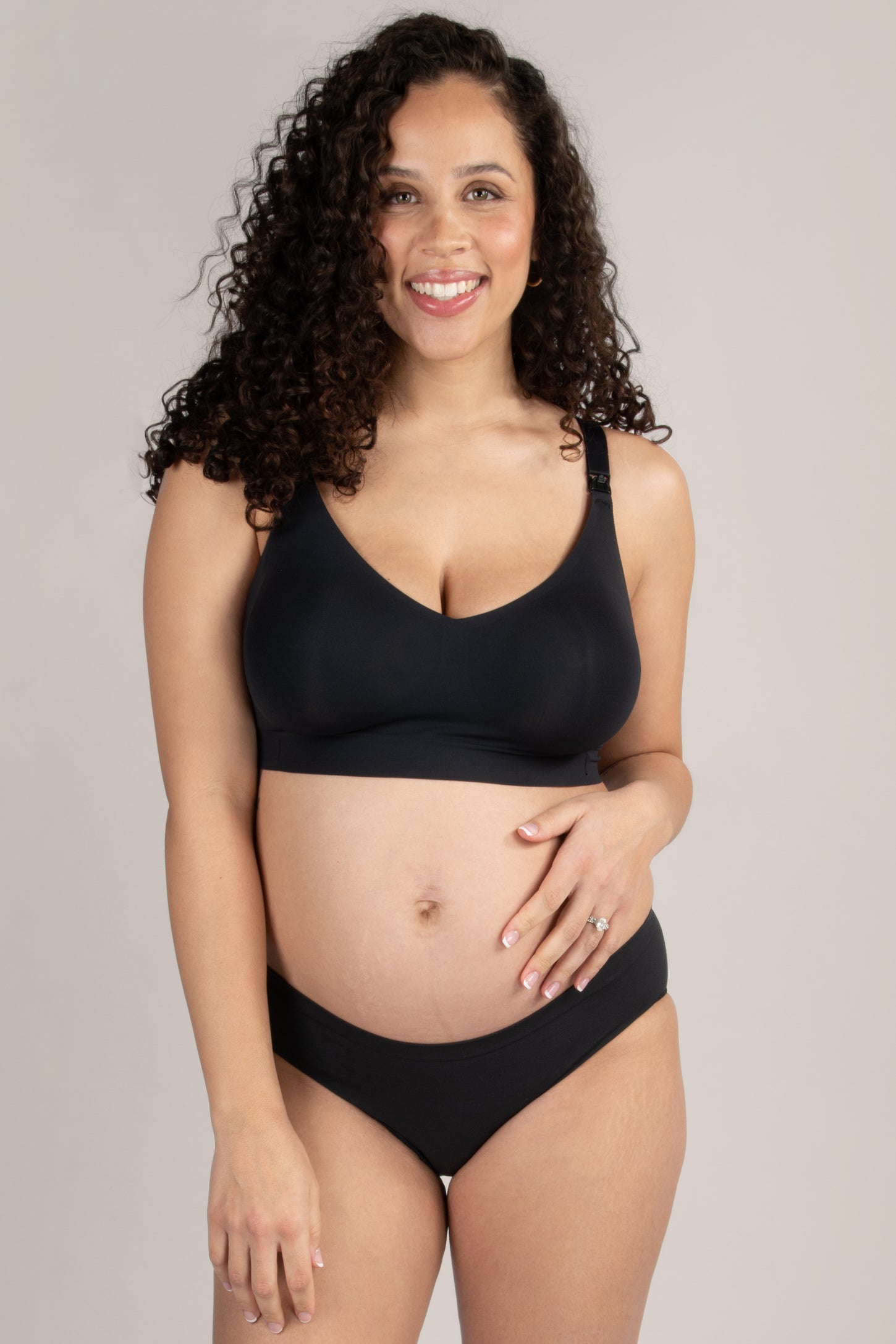 Ripe Maternity Seamless Nursing Bra - Black - Small, Bras
