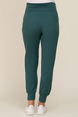 Teal Maternity Joggers