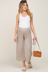 Sage Wide Leg Maternity Pants