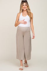 Sage Wide Leg Maternity Pants