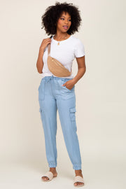 Chambray Jogger Pants