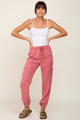 Mauve Jogger Pants