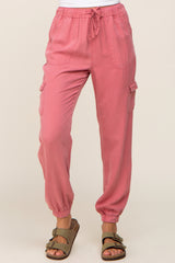 Mauve Jogger Pants