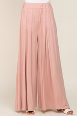 Pink Flowy Pants