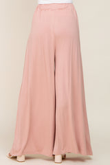 Pink Flowy Pants