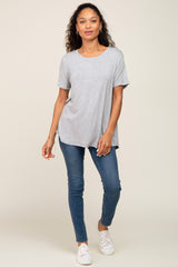 Grey Basic Tee