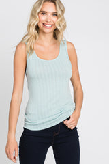 Mint Knit Sleeveless Top