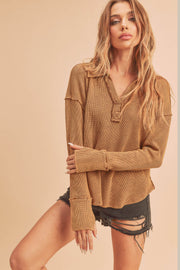 Mocha Thermal Top