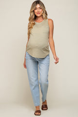 Light Blue Mom Style Maternity Jeans