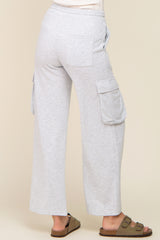 Heather Grey Pocketed Sweatpants