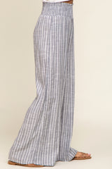 Grey Striped Pants