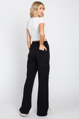 Black Pocketed Lounge Pants