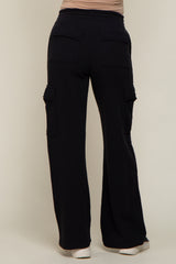 Black Pocketed Maternity Lounge Pants