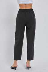 Black Crop Dress Pants