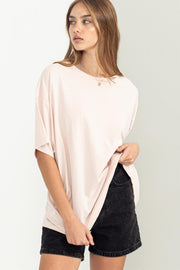 Light Pink Oversized T-Shirt