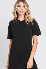 Charcoal T-Shirt Midi Dress