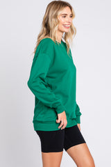 Green Pullover Sweatshirt