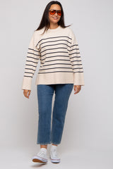 Black Striped Sweater