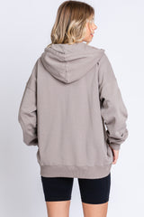 Taupe Hooded Jacket