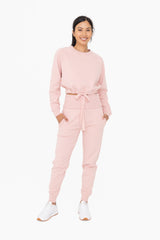 Light Pink Slim Fit Joggers